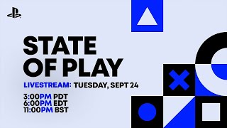 PlayStation State of Play September 2024 Livestream [upl. by Enneiviv42]