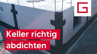 Keller richtig abdichten  Glatthaar Keller [upl. by Ibed]