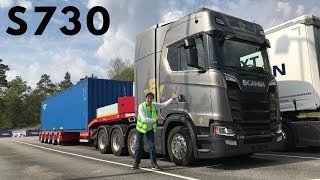 2019 SCANIA S730 8x4 Test Drive amp New SCANIA P320 Hybrid Truck [upl. by Daron604]