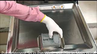 LG DIY Guide  Machine Clean function In LG Dishwashers [upl. by Suoirtemed379]