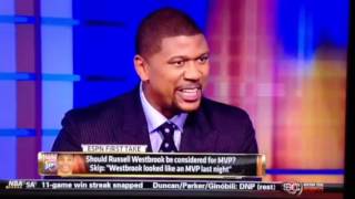 Jalen Rose Puts Skip Bayless In A BodyBag Full Video [upl. by Tammi]