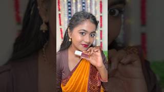 Link in “ channel Bio “ Affordable makeup products  shorts trending traditional makeup saree [upl. by Nisay]