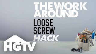 The Work Around How to Fix Loose Screws on Glasses  HGTV [upl. by Femmine178]