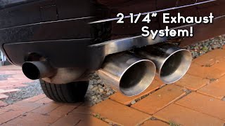 BMW E36  Custom CatBack Exhaust 318iS [upl. by Fabozzi]