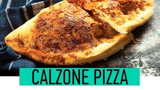 Homemade Calzone Recipe  How to Make Real Italian Calzones  Calzone Pizza [upl. by Euqinaj]