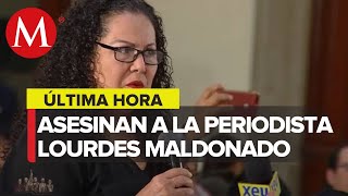 Asesinan a periodista Lourdes Maldonado en Tijuana Baja California [upl. by Booma]