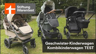 Test Kinderwagen 2023 Kaufberatung Geschwister und Zwillingskinderwagen amp Kombikinderwagen [upl. by Jecoa620]