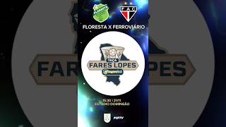 Futebol na FCFTV  Nessa quinta às 1530  Floresta x Ferroviário taçafareslopes futebolcearense [upl. by Ahseyd665]