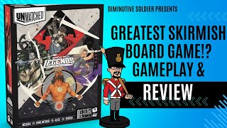 quotUnmatchedquot board game gameplay and review Greatest game out there [upl. by Illom]