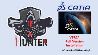 Catia V5 full version Installation [upl. by Laubin282]