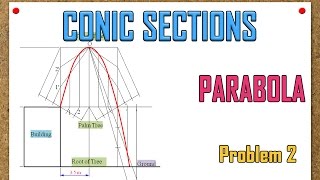 Conic SectionsParabolaProblem 2 [upl. by Eninotna455]