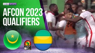 Mauritania vs Gabon  AFCON 2023 QUALIFIERS HIGHLIGHTS  09092023  beIN SPORTS USA [upl. by Eilahtan816]