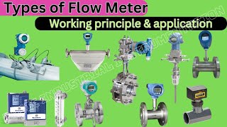 Types of flow meter amp working principle transmitter flowmeter instrumentation electrical [upl. by Yerfdog474]