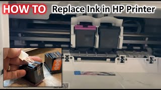 How to Replace Ink in HP Printer  The DIY Guide  Ep 67 [upl. by Voss]