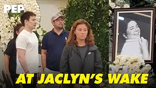 Andi Eigenmann Jake Ejercito magkasama sa pagdating ng labi ni Jaclyn Jose  PEP Hot Story [upl. by Wash]