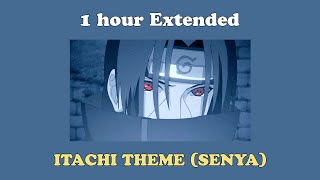 Itachi Theme Senya 1 Hour Extended  Naruto Shippuden but its lofi hip hop [upl. by Ursulette51]