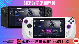 2024 update EA App How to validate game files [upl. by Jill]