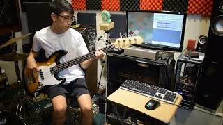 Stick Figgas  Parisukat Bass Cover [upl. by Lempres]