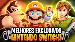 OS 12 MELHORES JOGOS EXCLUSIVOS para NINTENDO SWITCH que Você Precisa Jogar Agora [upl. by Matthia806]