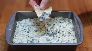 How to Make Spinach Artichoke Dip  Easy Recipe [upl. by Atnoled]