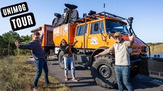 ULTIMATE 4x4 DIY UNIMOG Camper Conversion TOUR  OffGrid Overland Vehicle Home  Van Life Ep 16 [upl. by Anauqed]