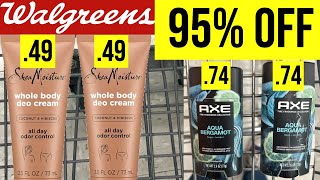 Walgreens 95 SAVINGS ON DEODORANT RUN [upl. by Eenert]