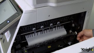 Clearing Paper Jams in Sharp Copiers [upl. by Schriever]