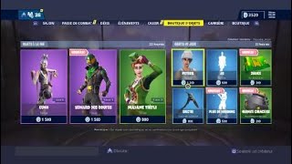 Fortnite NOUVEAU SKIN VEINARD DES ROUTES  PIOCHE [upl. by Katy]