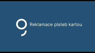 Jak reklamovat platby kartou [upl. by Accever398]