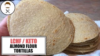 Almond Flour Tortillas  The Keto Kitchen [upl. by Wehttan]