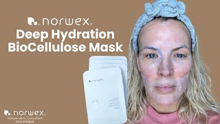 NEW Norwex BioCellulose Face Mask Limited Edition [upl. by Dermot126]