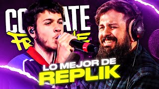 TE EXTRAÑABAMOS MANUCHO  REACCION A REPLIK EN COMBATE FREESTYLE  F7 ARG [upl. by Erhard]