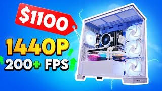 The UNBEATABLE 1100 GamingStreaming PC Build [upl. by Noiramaj831]