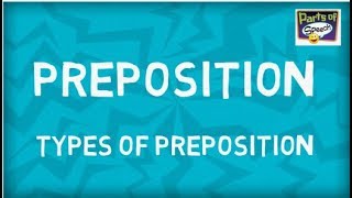 What is Preposition  Type of Preposition  Parts of Speech [upl. by Relyhs]