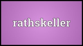 Rathskeller Meaning [upl. by Eissed]