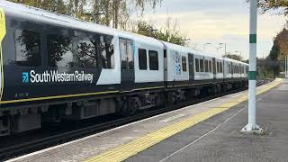 Class 450  South Western Railway  Ashtead Station  11th November 2024 [upl. by Tripp]