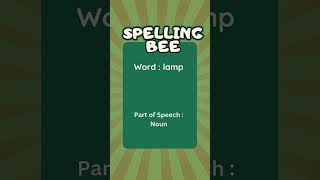 Spelling Bee Words for Kids  Fun and Easy Spelling Practice spellingbee wordoftheday phonicsfun [upl. by Steinway]