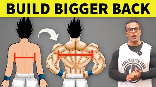 6 Exercises To Build Bigger Back  Complete Back Workout  Yatinder Singh [upl. by Ney]