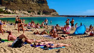 Gran Canaria Amadores Beach to Puerto Rico Beach 30ºC 30 December 2019 [upl. by Euqinommod]