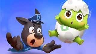 The Eggs Adventure  Baby Care  Educational  Kids Cartoon  Sheriff Labrador  BabyBus [upl. by Cherilynn]