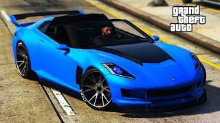 Coquette Review amp Best Customization amp Test Drive GTA 5 Online Chevrolet Corvette C7  Cheap  NEW [upl. by Arie]