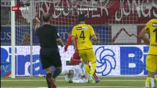 Thun  Young Boys 22 01062013 [upl. by Willtrude]