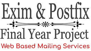 Web Based Mailing Services using Postfix and Exim Mail server [upl. by Zel928]