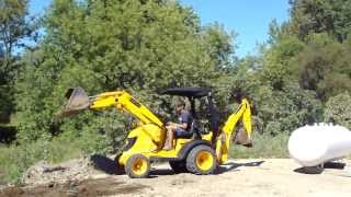 JCB Mini CX BackhoeLoader [upl. by Jase]