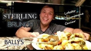 Vegas Lobster Buffet at the Sterling Brunch  Ballys [upl. by Haerle]