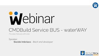 Webinar CMDBuild Service BUS  waterWAY [upl. by Murielle]