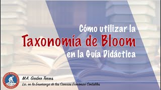 Taxonomía de Bloom [upl. by Otrebla]