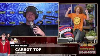 Carrot Top  full interview [upl. by Suoirtemed]