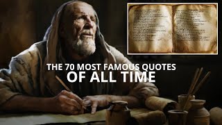 The 70 Most Famous Quotes of All Time [upl. by Aeneas]