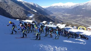 34° Valtellina Orobie  gara di sci alpinismo ad Albosaggia [upl. by Linker222]